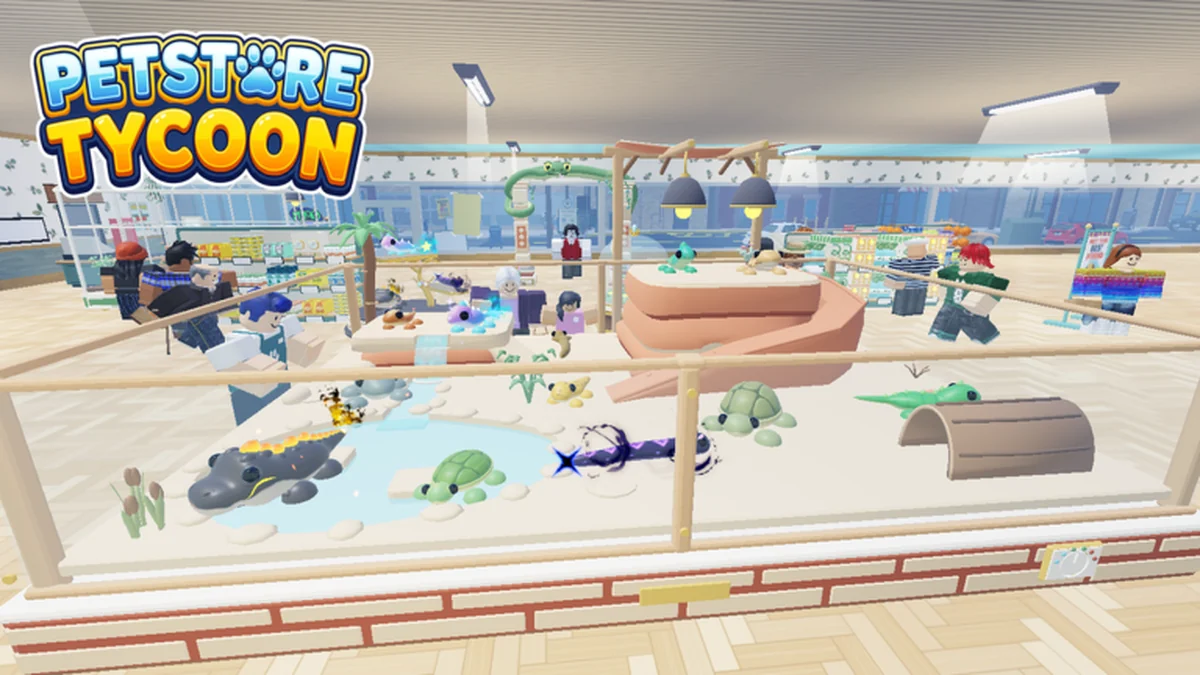 Official Pet Store Tycoon shop overview